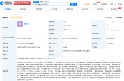 京东斥资2000万在济南成立贸易新公司
